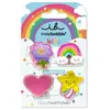 Invisibobble, Barrette + pince à cheveux, Clips Kid Hap Wor 4 (4 pcs)