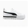 Puma Mayze Lth Wn Lage sneakers - Leren Sneaker - Dames - Wit - Maat 39