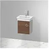 Duravit, Meuble sous-lavabo, White Tulip, meuble sous vasque suspendu,...