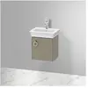 Duravit, Meuble sous-lavabo, White Tulip, meuble sous vasque suspendu,...