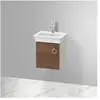 Duravit, Meuble sous-lavabo, White Tulip, meuble sous vasque suspendu,...