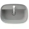 Duravit, Lavabo, Vasque à poser Zencha sans robinetterie avec bloc de ...