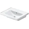 Duravit, Évier, Lavabo pour meuble D-NEO m ÜL m HLB sans trou pour rob...
