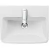 Duravit, Évier, Lave-mains No 1 blanc, avec trop-plein, 1 trou pour ro...