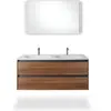 Duravit, Miroir cosmétique, Miroir Ketho.2 avec éclairage 1200x700x33m...