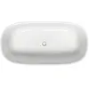 Duravit Zencha - Vrijstaand bad 180x90 cm, DuraSolid, ClickClack, wit ...