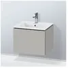 Duravit, Meuble sous-lavabo, L-Cube Meuble sous-lavabo suspendu, Compa...
