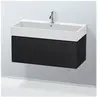 Duravit, Meuble sous-lavabo, L-Cube bâti-support de lavabo suspendu, 1...