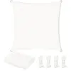 WOLTU Voile d'Ombrage Imperméable,Toile Parasol Protection Solaire et ...
