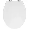 WOLTU Abattant WC plastique,Couvercle de WC softclose,Anti-bactérien,B...