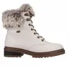 Bottines REMONTE D0B74 - REMONTE - Cuir - Talon bloc - Blanc - Femme