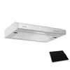 Klarstein SlimVent Hotte aspirante 60 cm A + 200 m³/h Éclairage LED Mo...