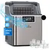 Klarstein Chios ijsblokjesmachine 20 kg/24 h auto-clean 3,2 liter watertank