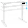 ONECONCEPT Multidesk Comfort Bureau électrique hauteur & largeur réglable Blanc