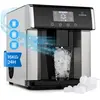 Klarstein Eiszeit Machine à glaçons 15kg - 24h - 3 tailles de cubes - ...
