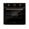 Klarstein - Elizabeth four encastrable design rétro 6 fonctions 50-250 ° c noir