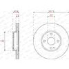 Remschijf DDF2861C Ferodo