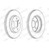 FERODO Disques de frein pour MINI: MINI & BMW: Série 2 (Ref: DDF2651C)