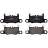 Remblokkenset Porsche FDB4970 Ferodo