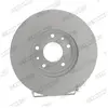 Remschijf DDF2466C Ferodo