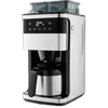 Cafetière Filtre Digitale Isotherme avec Broyeur - MEDION - 1000W - 1,0L - Silver
