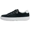 Basket Cuir Zip Rieker Manila - Bleu
