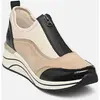 Basket Vegan à Zip Remonte Gloria - Beige Combi
