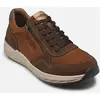 Sneakers cuir talon plat