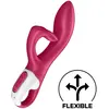 Satisfyer Embrace Me, 21 cm, 2 moteurs, stimulateur clitoridien flexib...