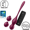 Satisfyer Boules de Geisha Vibrantes Connectées Love Birds Vary 9 x 3.3cm