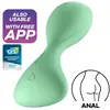Satisfyer, Bluetooth anaal plug, Satisfyer 'Trendsetter', met app, gemaakt van siliconen, waterdicht