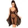 Penthouse Lingerie Nuisette Naughty Doll Noir S/M