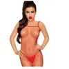Penthouse Lingerie Body Search - Erotische Catsuit - Maat XL - Rood