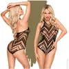 Penthouse Lingerie Body Go hotter Noir S/L