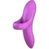 Satisfyer, vingervibrator, Bold Lover, veelzijdig, gemaakt van siliconen