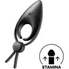 Satisfyer, penisring, sniper, in maat verstelbaar, met powermotor, gemaakt van siliconen