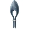 Satisfyer, anneau pénien, Duelist, taille ajustable, avec moteur élect...