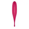 Satisfyer Twirling Pro, 20 cm, vibromasseur à ondes de pression et vib...