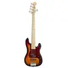 Sadowsky MetroLine 21-5 Hybrid Ash 59 Burst Transparent High Polish 5-...
