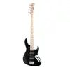 Sadowsky MetroLine 24-4 Vintage Ash Solid Black Satin elektrische basg...