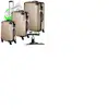 TECTAKE Ensemble de 3 valises TALIA avec pèse-bagage et étiquettes rou...