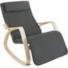 TECTAKE Fauteuil à bascule Onda