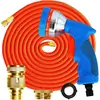 GRÜNTEK Kit de tuyau d'arrosage flexible 8 pièces KING COBRA 22,5 m