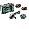 Metabo Metabo Meuleuse d'angle sans fil WPB 18 LT BL 11-125 Quick, 18V...