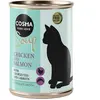 6x100g poitrine de poulet, saumon, courgettes, carottes Soup Cosma Pâtée pour chat