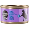 Cosma DUO Layer 6 x 70 g pour chat - mousse de thon avec morceaux de t...