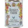 6x400g Senior Senior poulet, saumon Rosie's Farm - Pâtée pour chat