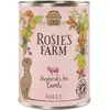 6x400g Rosie's Farm Adult agneau - Pâtée pour chien