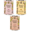 6x400g Rosie's Farm Adult lot mixte n.1 (poulet, boeuf, agneau) - Pâté...