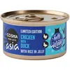 6x85g Asia Menu d'hiver poulet, canard édition d'hiver Cosma nourriture humide pour chat